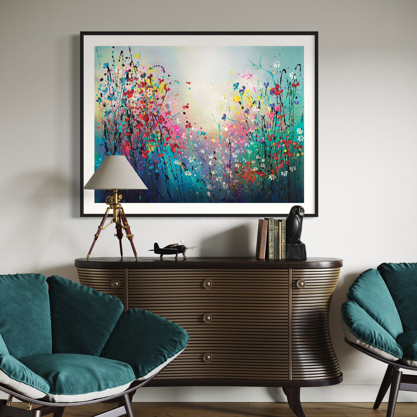 'Flowers are a good start' Limited edition Giclee Print.