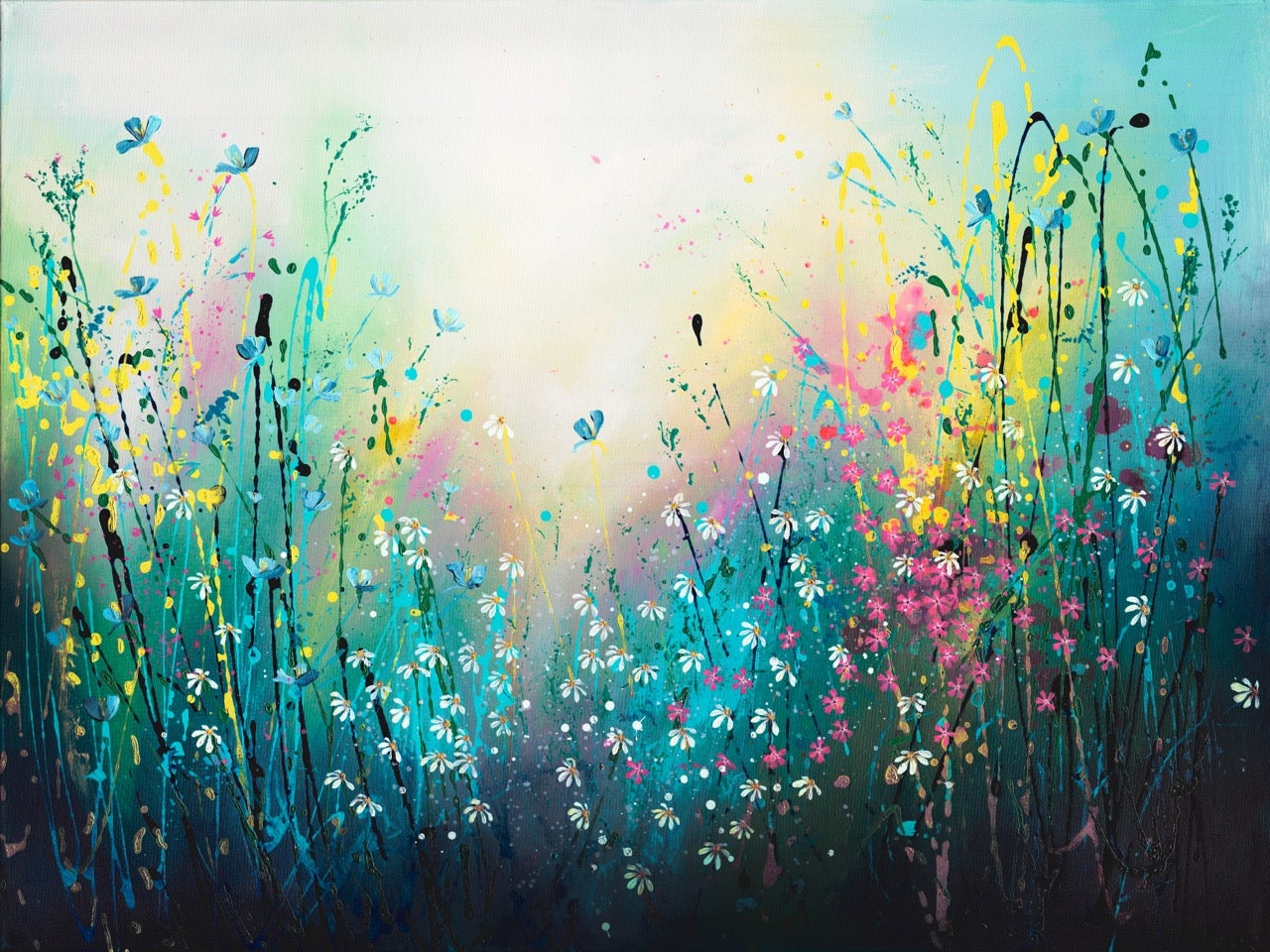 'She is like a Wildflower' Giclee Limited Edition Print