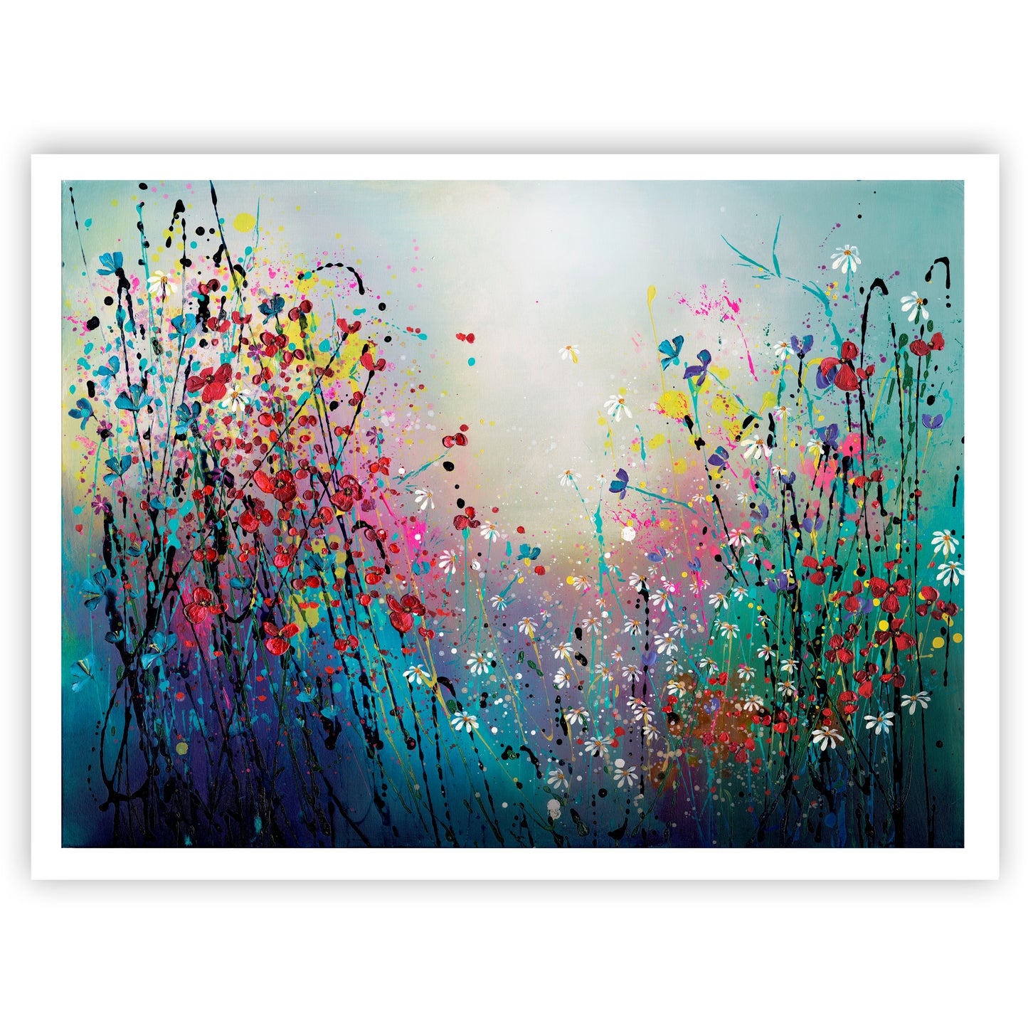 'Flowers are a good start' Limited edition Giclee Print.