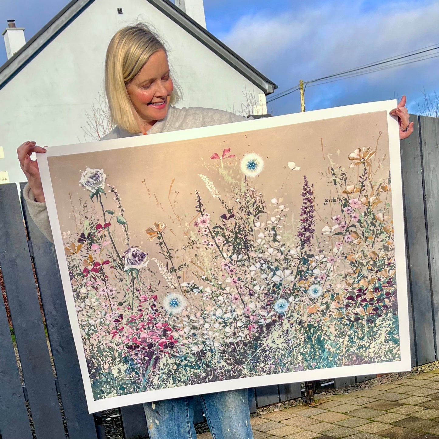 Whispers of the Meadow 40" x 30" Limited Edition Giclee