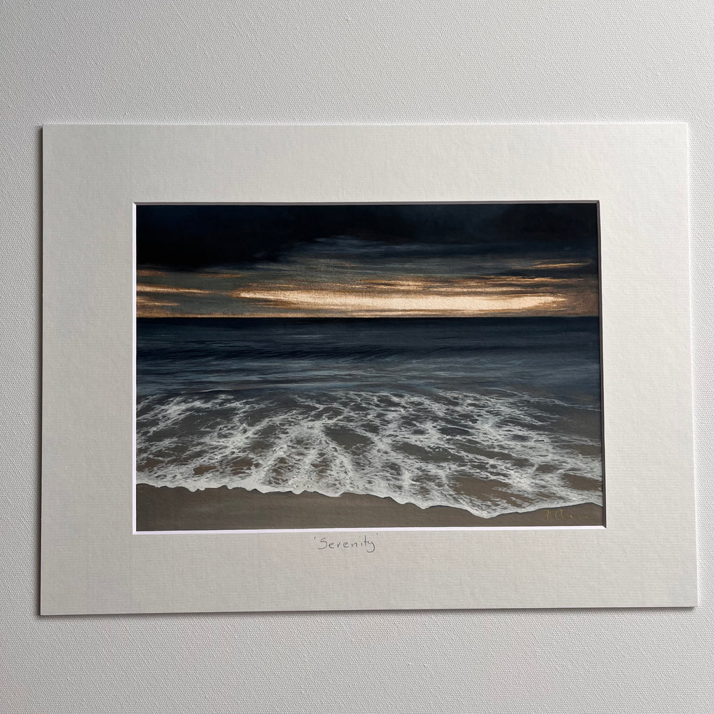 'Serenity' A4 Giclee Print