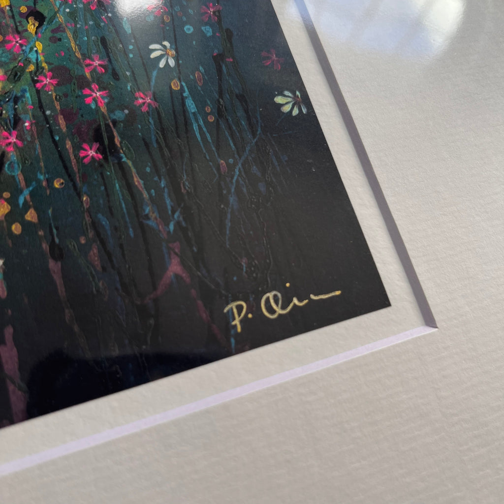 'She is Like a Wildflower' A4 Giclee Print