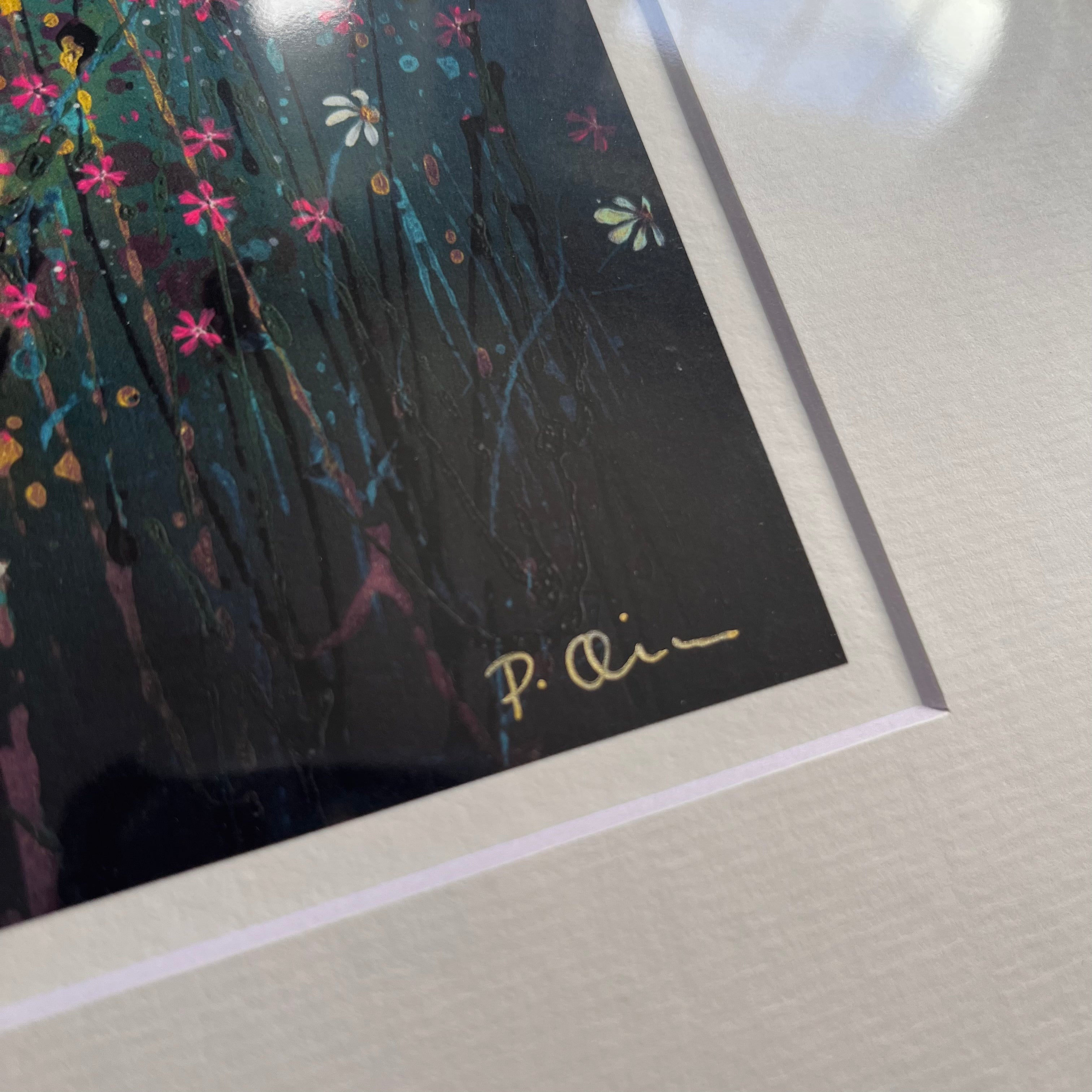 'She is Like a Wildflower' A4 Giclee Print