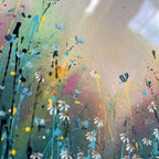 'She is Like a Wildflower' A4 Giclee Print