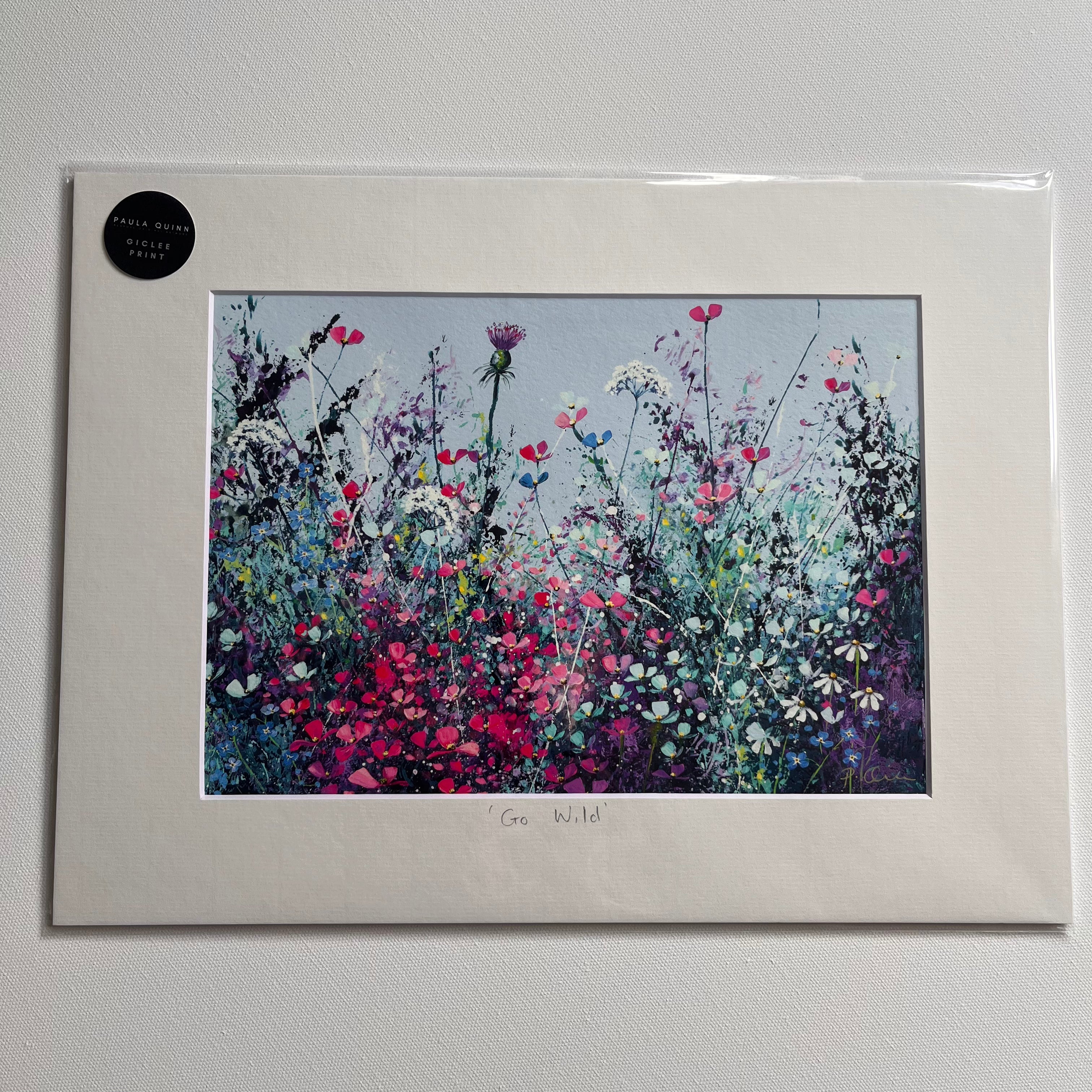 'Go Wild' A4 Giclee Print