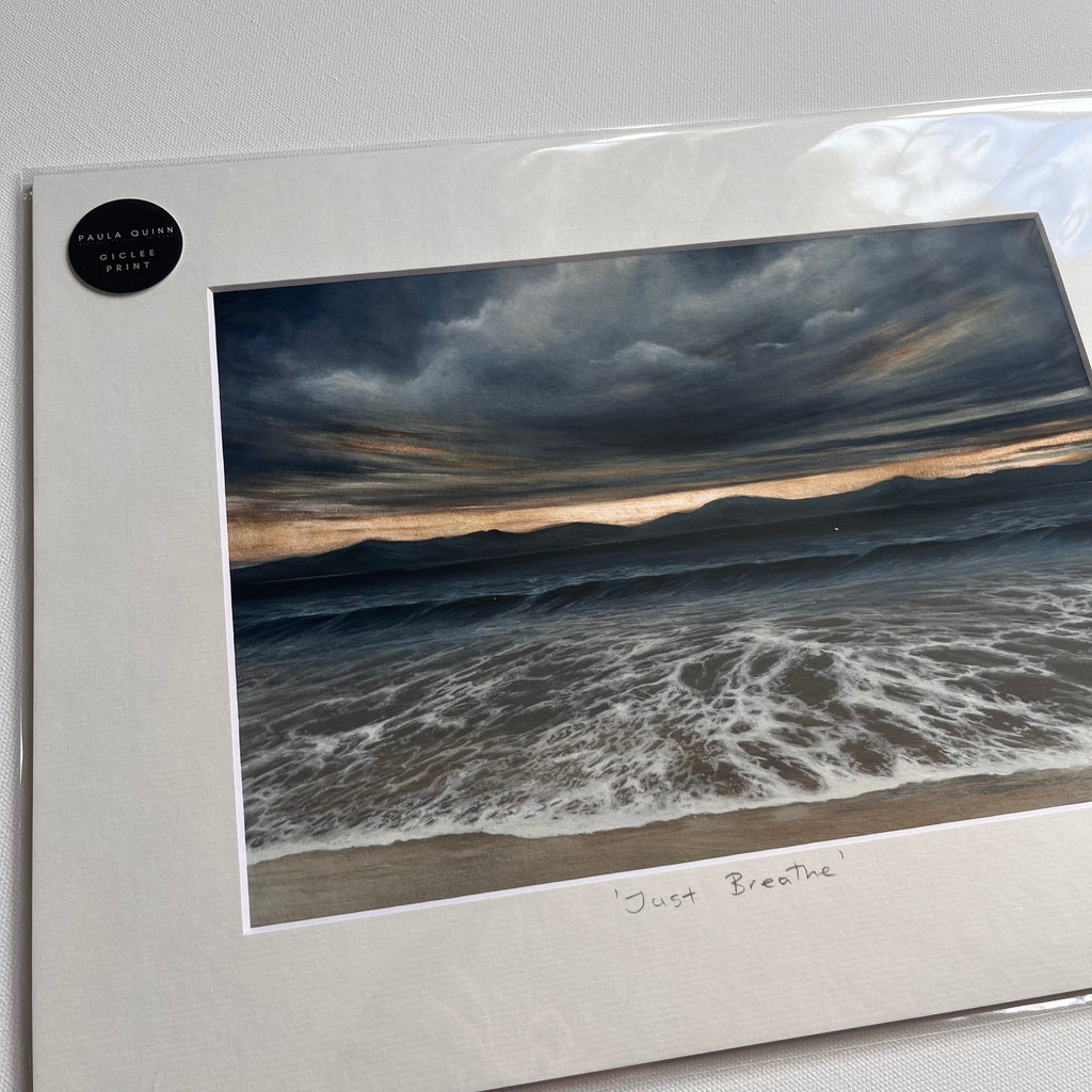 'Just Breathe' A4 Giclee Print