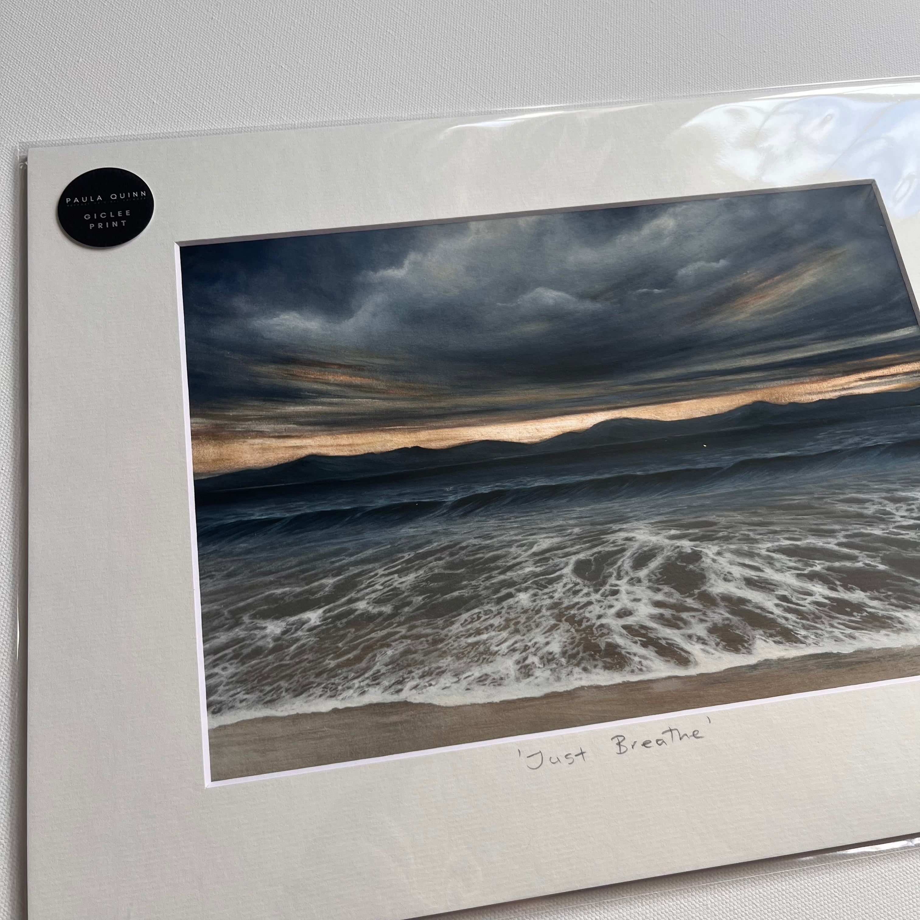 'Just Breathe' A4 Giclee Print