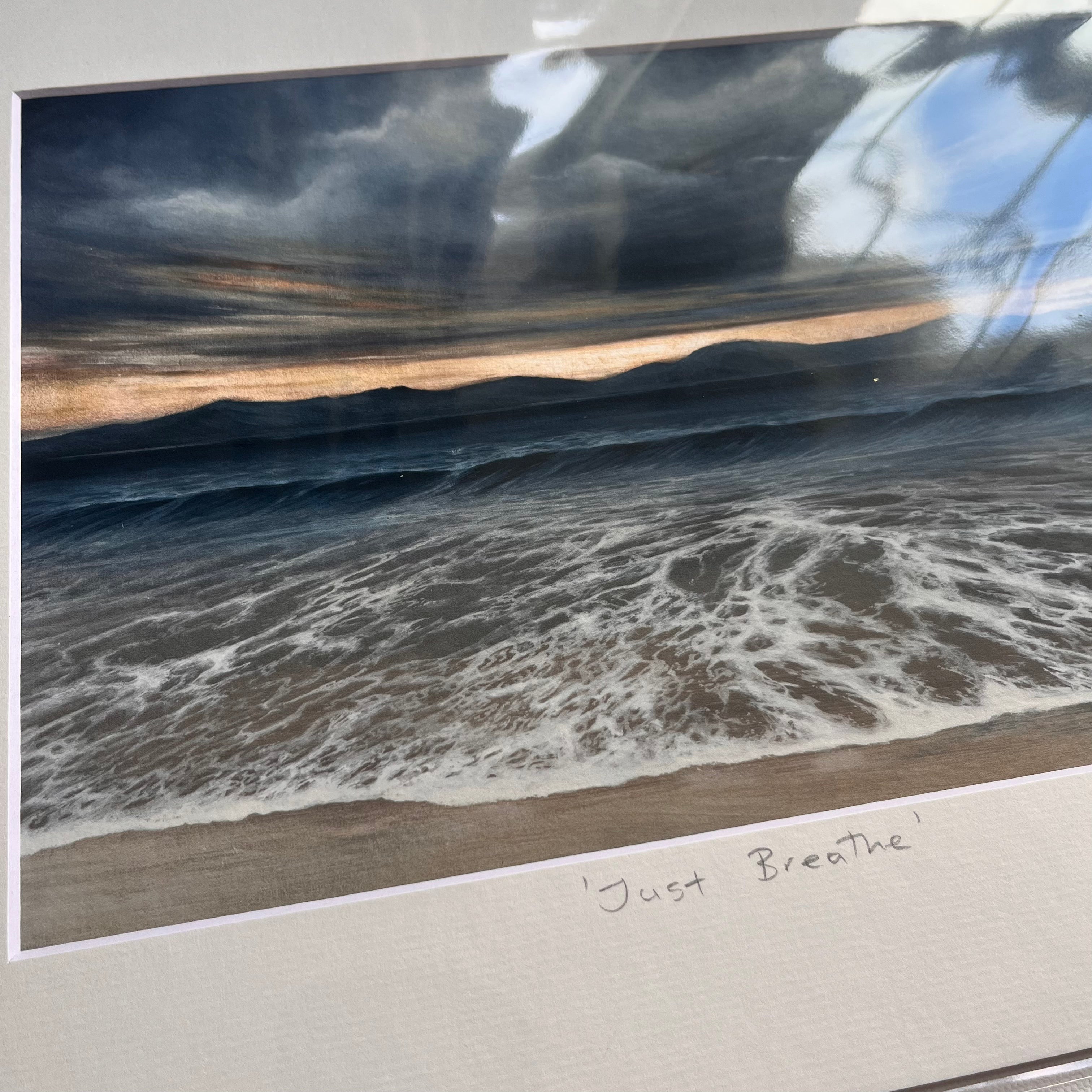 'Just Breathe' A4 Giclee Print