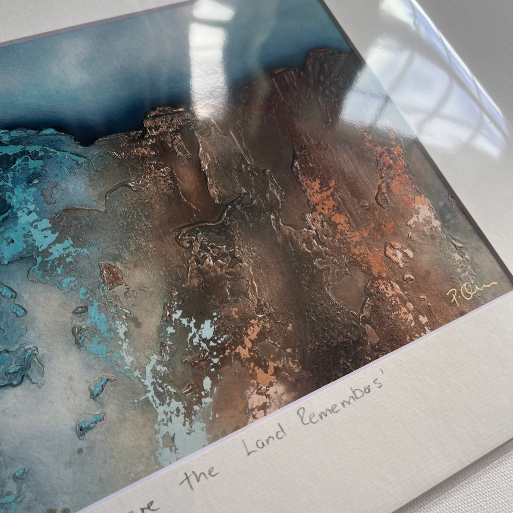 'Where the Land Remembers' A4 Giclee Print