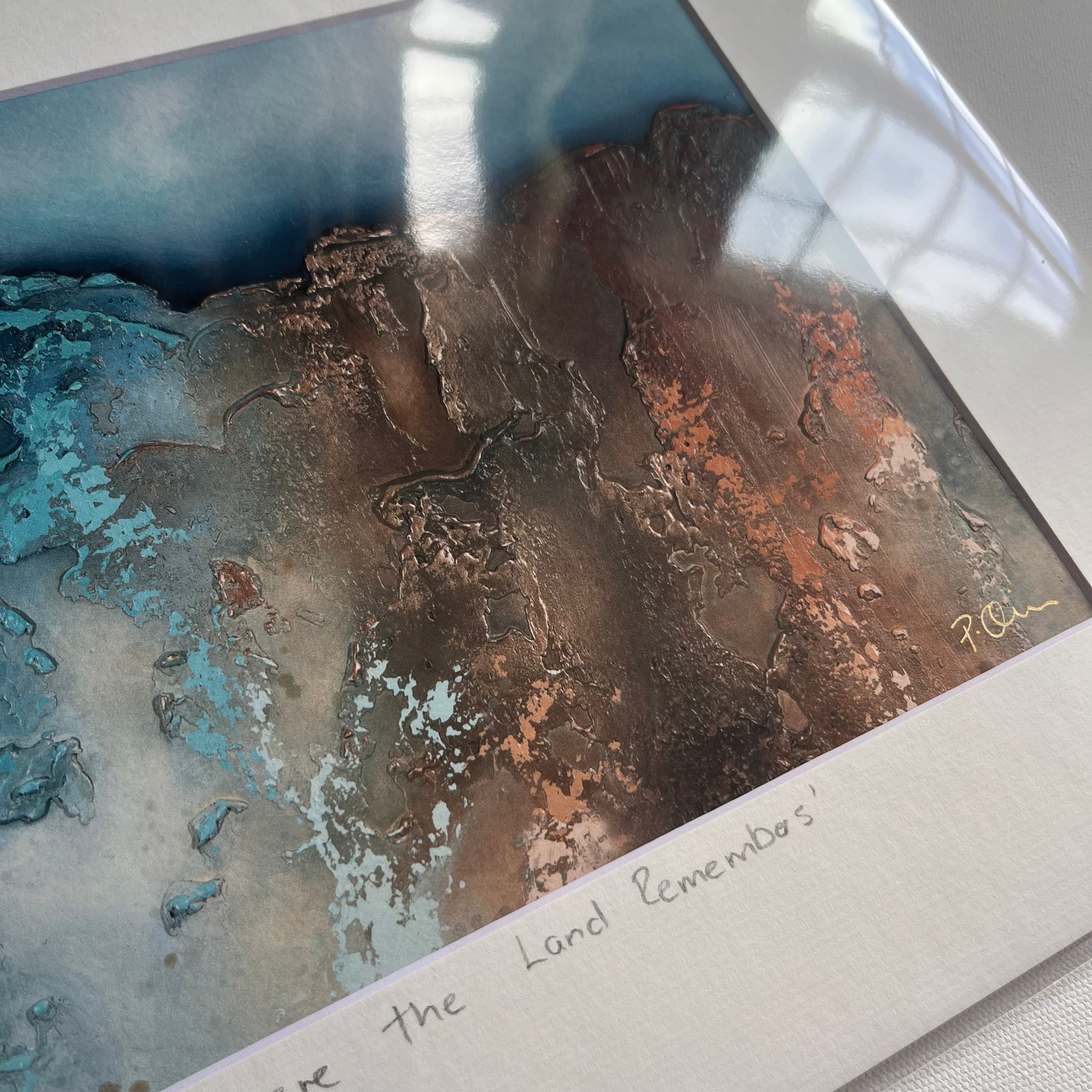 'Where the Land Remembers' A4 Giclee Print