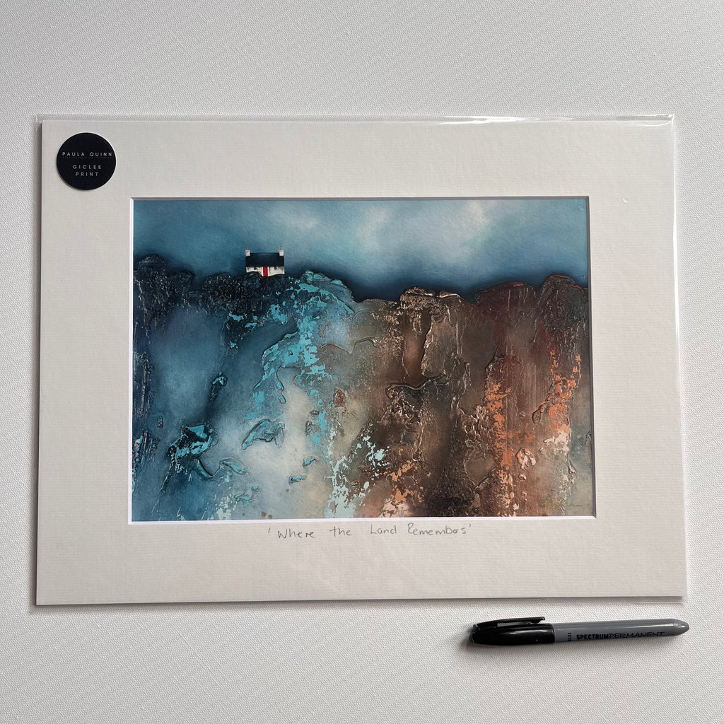 'Where the Land Remembers' A4 Giclee Print