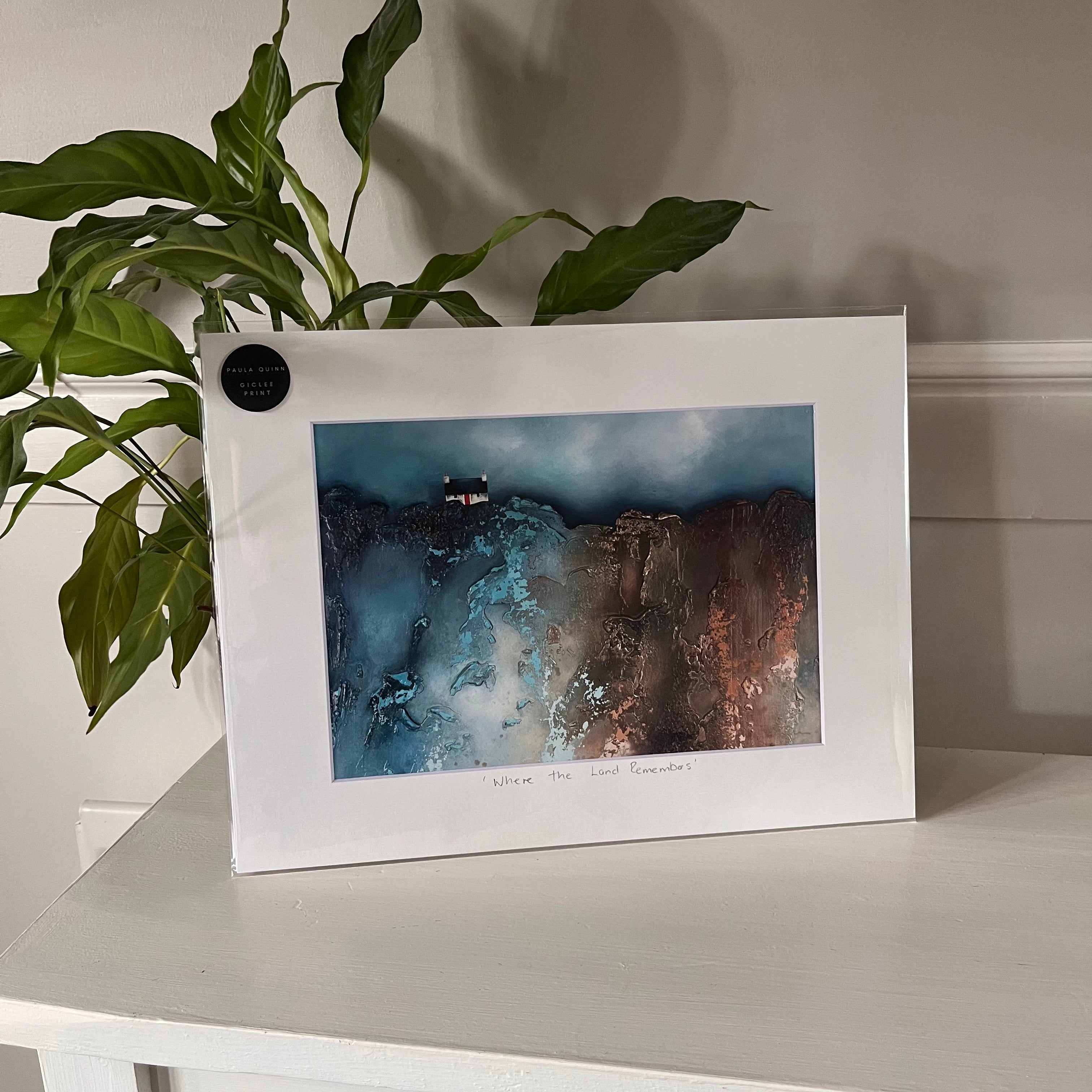'Where the Land Remembers' A4 Giclee Print