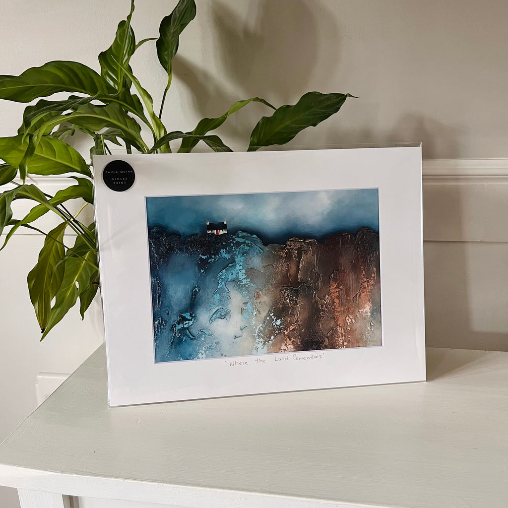 'Where the Land Remembers' A4 Giclee Print
