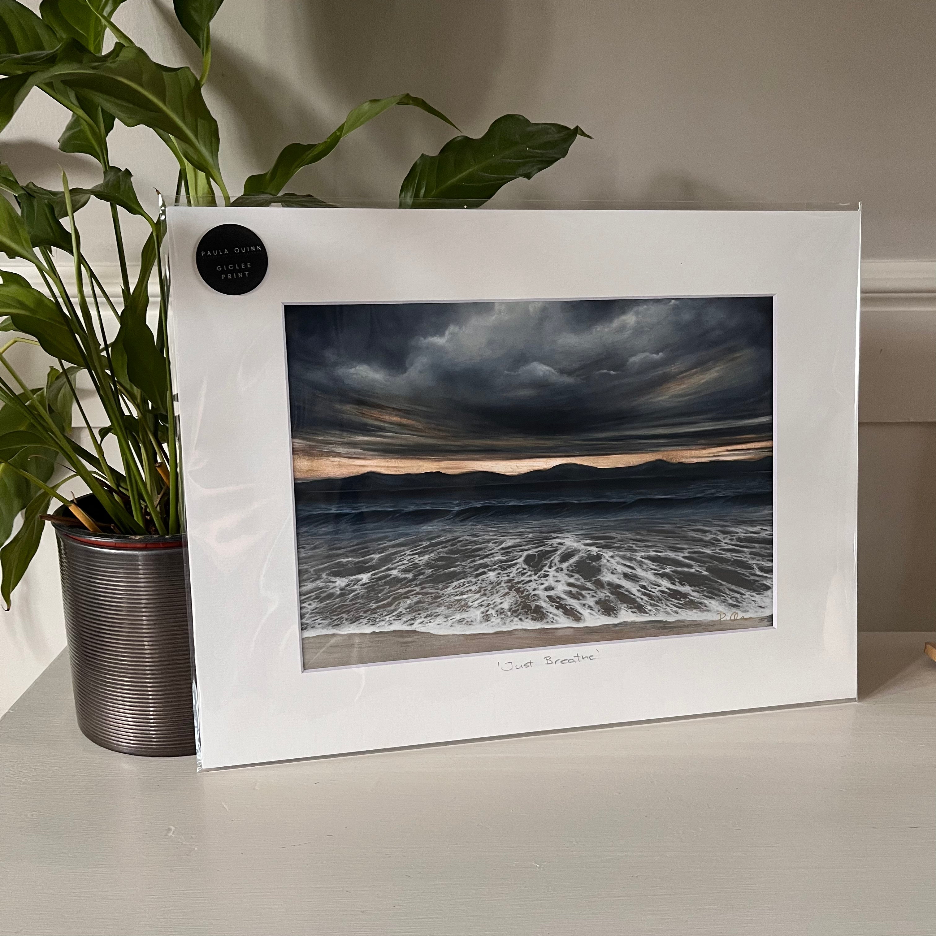 'Just Breathe' A4 Giclee Print