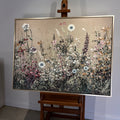 Whispers Of The Meadow - Hand-Embellished Luxury Canvas