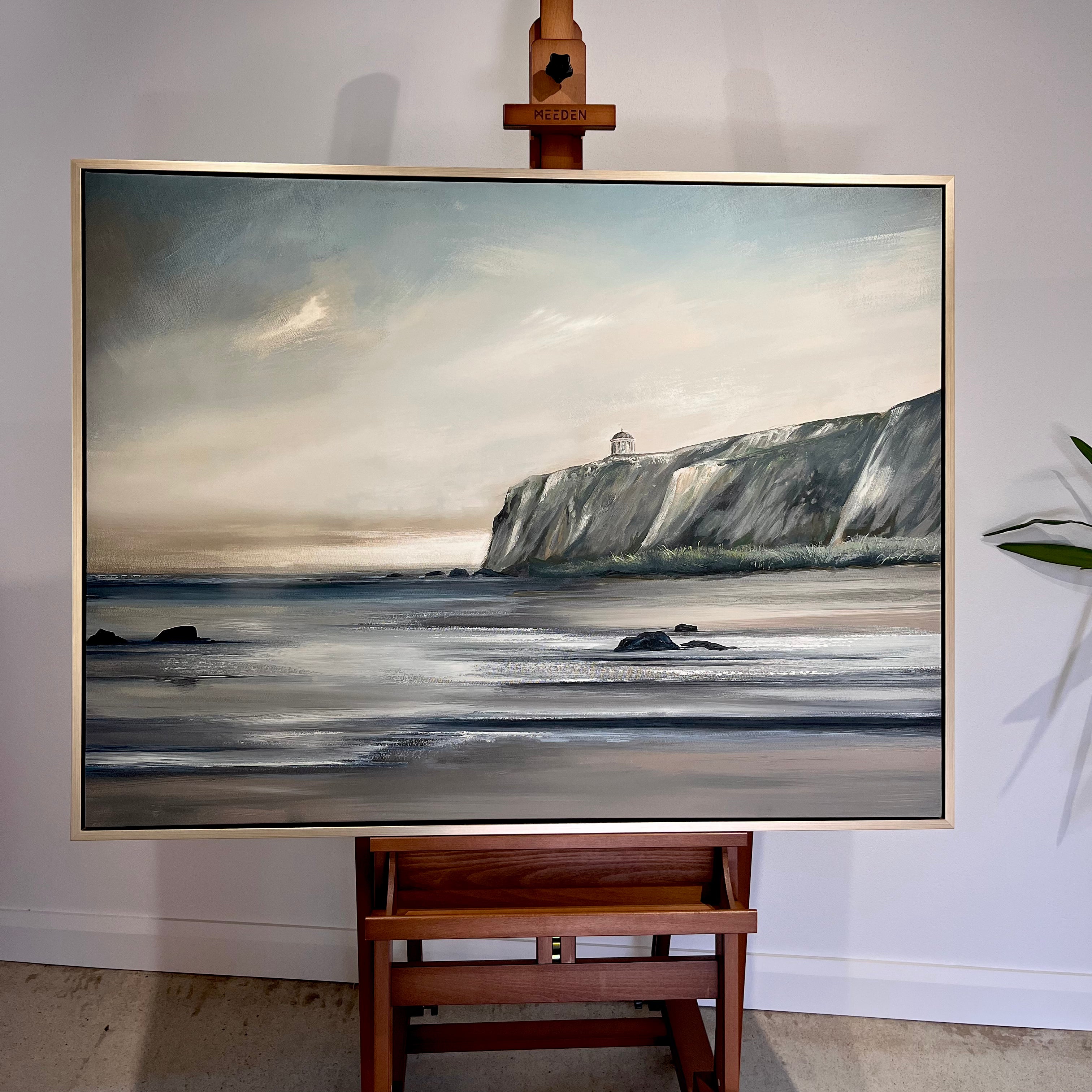 'Still Waters, Downhill' Luxury Canvas Print (Customisable)