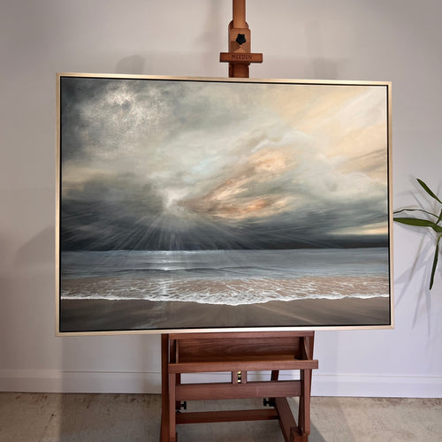'Our Place' Hand- Embellished Luxury Canvas